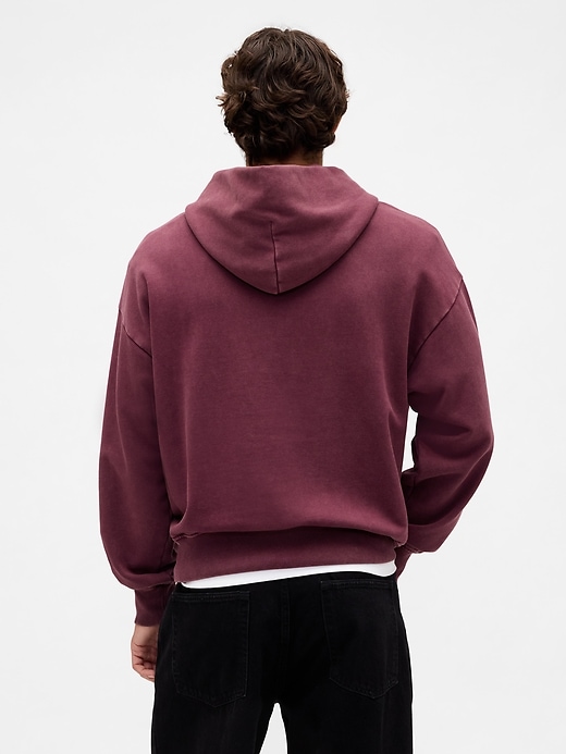Image number 3 showing, Heavyweight Oversized Logo Hoodie