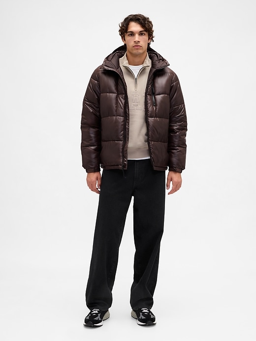 Image number 2 showing, Heavyweight Oversized Logo Half-Zip Pullover