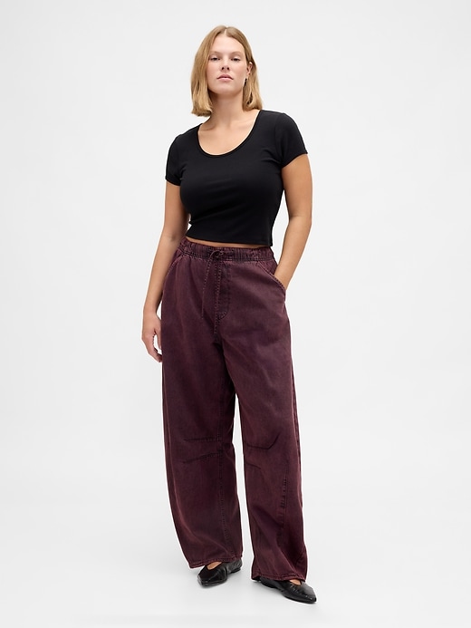 Image number 5 showing, Mid Rise UltraSoft Easy Horseshoe Jeans