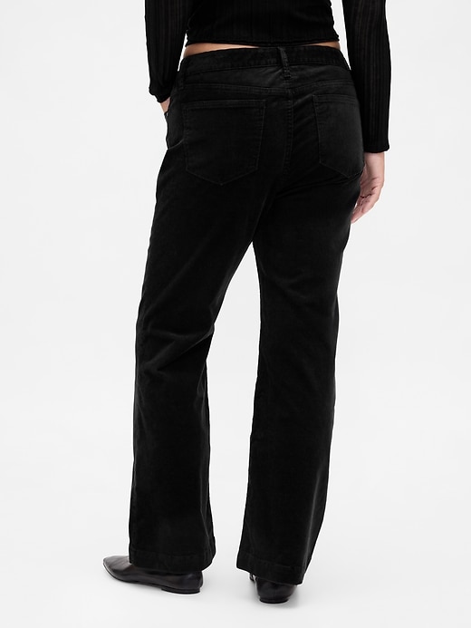 Image number 6 showing, Low Rise Corduroy Long & Lean Pants