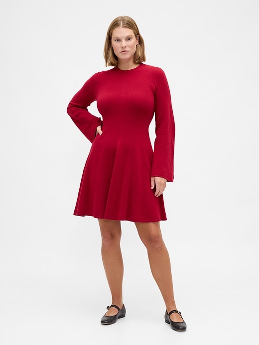 Image number 5 showing, CashSoft Stretch Mini Sweater Dress