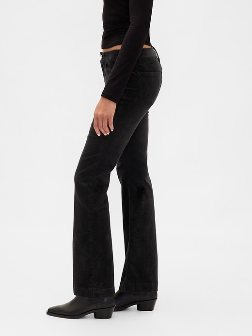 Image number 3 showing, Low Rise Corduroy Long & Lean Pants