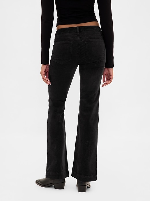 Image number 4 showing, Low Rise Corduroy Long & Lean Pants