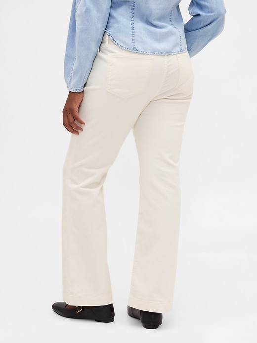 Image number 6 showing, Low Rise Corduroy Long & Lean Pants