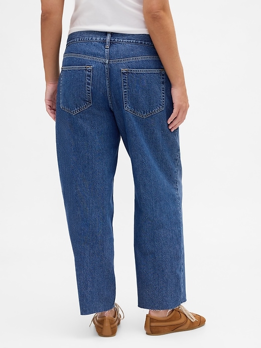 Image number 6 showing, Low Slung UltraSoft Relaxed Crop Jeans