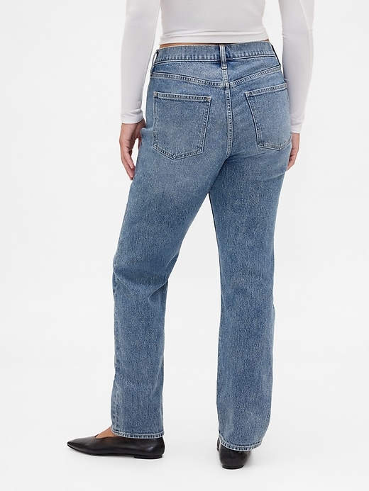 Image number 6 showing, High Rise '90s Slim Straight Jeans