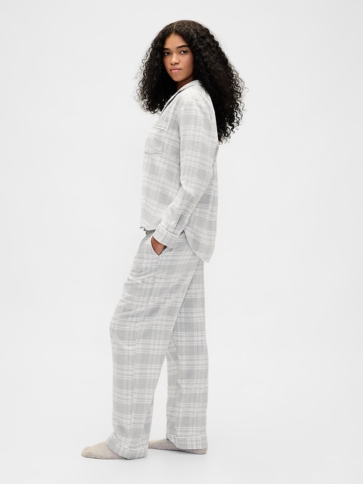 Image number 3 showing, Adult Softest Flannel PJ Set