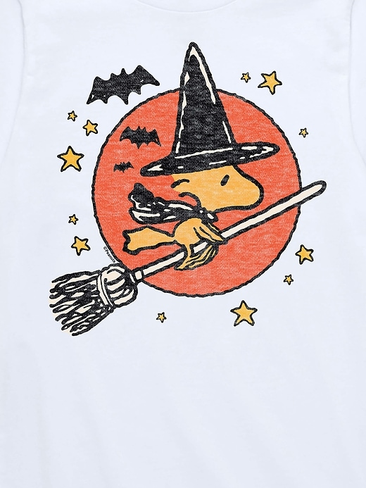 Image number 2 showing, Toddler Peanuts Woodstock Witch Short Sleeve Tee