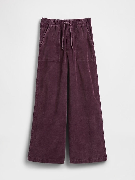 Image number 6 showing, Mid Rise Corduroy Baggy Pants