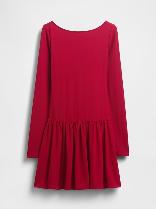 Image number 5 showing, Drop-Waist Mini Dress