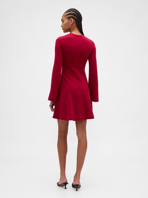 Image number 2 showing, CashSoft Stretch Mini Sweater Dress