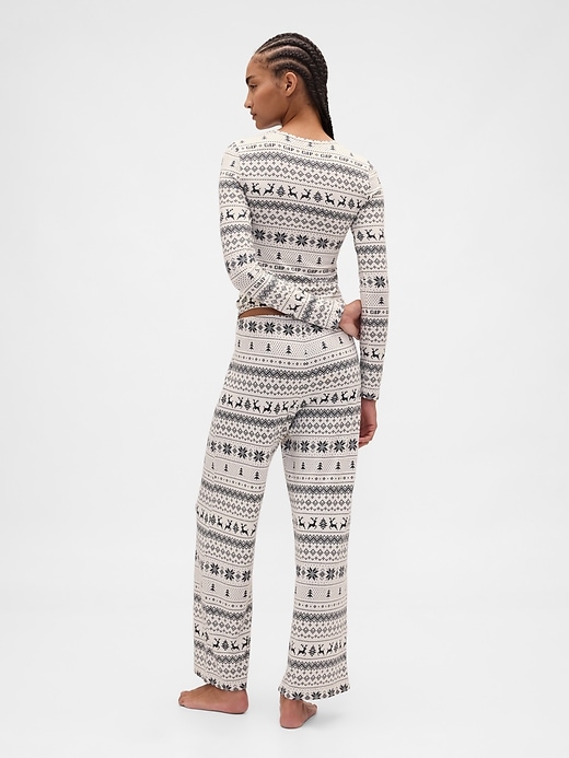 Image number 3 showing, Fair Isle PJ Set