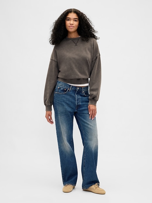 Image number 2 showing, Heavyweight Oversized French Terry Sweatshirt