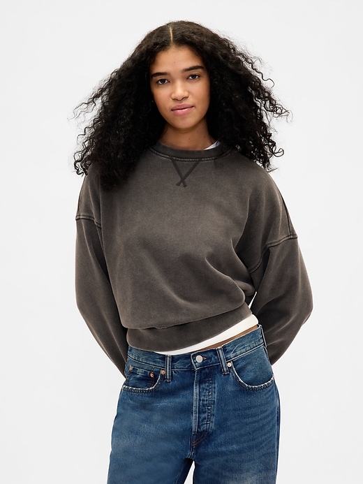 Image number 1 showing, Heavyweight Oversized French Terry Sweatshirt