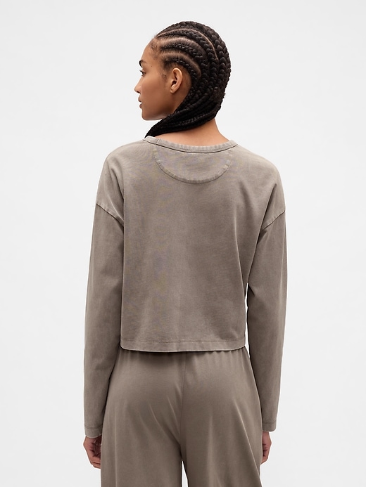 Image number 3 showing, Heavyweight Crop T-Shirt