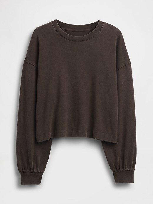 Image number 5 showing, Heavyweight Crop Sweatshirt