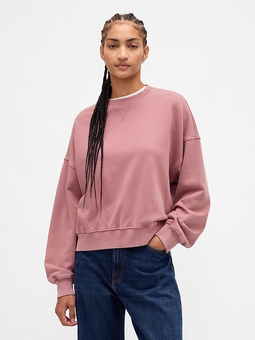 Image number 1 showing, Heavyweight Oversized French Terry Sweatshirt