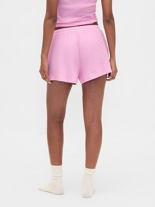 Image number 4 showing, Waffle PJ Shorts