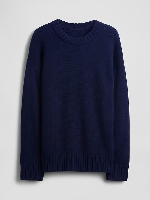 Image number 5 showing, 100% Cotton Oversized Sweater