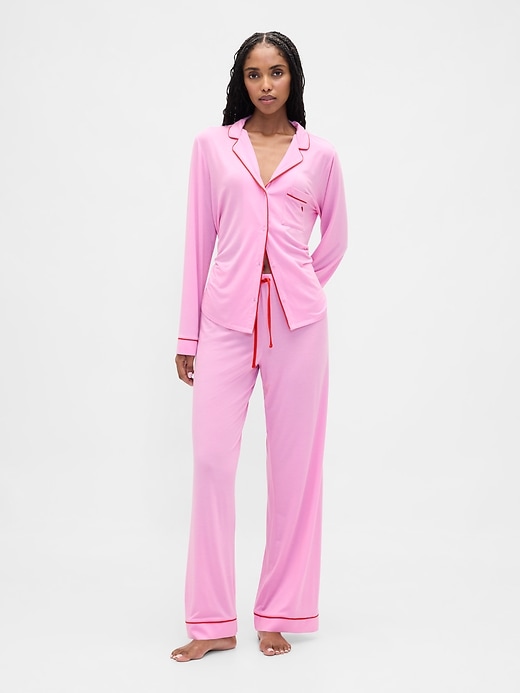 Image number 2 showing, Softest Modal PJ Shirt