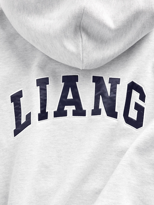 Image number 8 showing, Gap × Sandy Liang Adult Extra Heavyweight Logo Oversized Hoodie