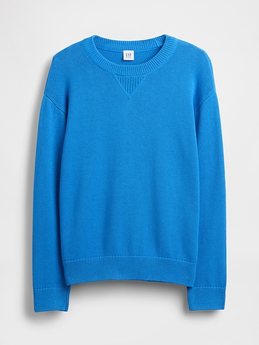 Image number 2 showing, Kids Relaxed Crewneck Sweater