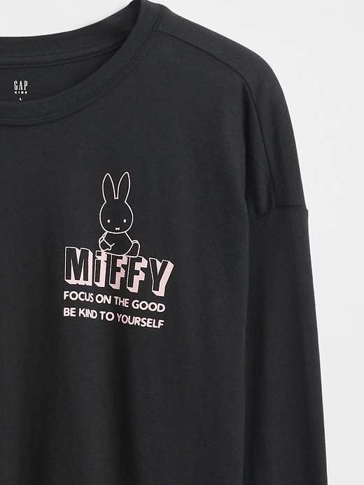 Image number 3 showing, Kids Miffy Oversized Graphic T-Shirt
