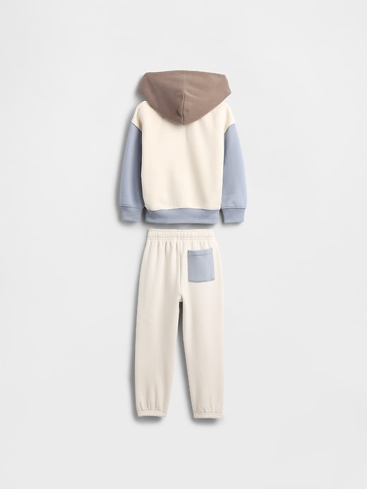 Image number 3 showing, Baby & Toddler VintageSoft Colorblock Hoodie Set
