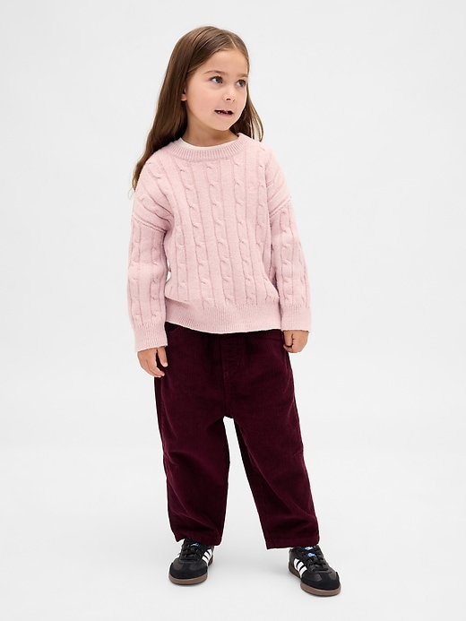 Image number 2 showing, Baby & Toddler Pull-On Barrel Pants