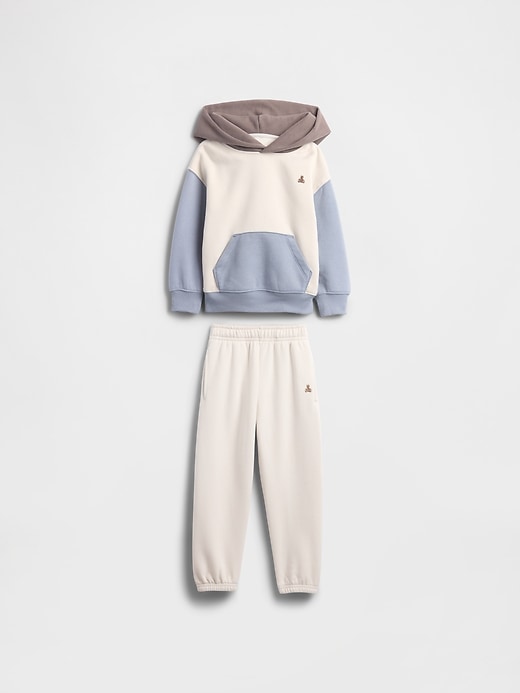 Image number 2 showing, Baby & Toddler VintageSoft Colorblock Hoodie Set
