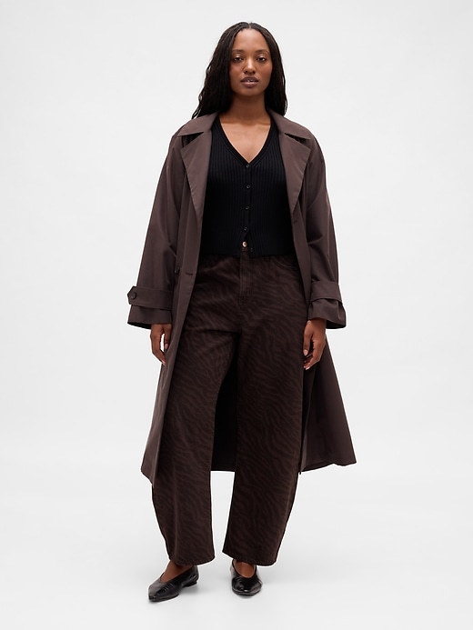 Image number 5 showing, High Rise Barrel Jeans