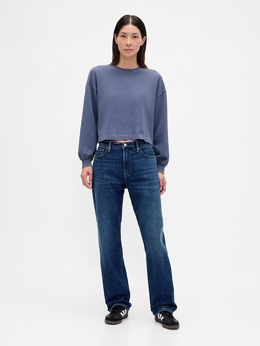 Image number 2 showing, Heavyweight Crop Sweatshirt