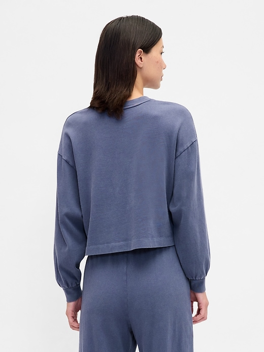Image number 3 showing, Heavyweight Crop Sweatshirt