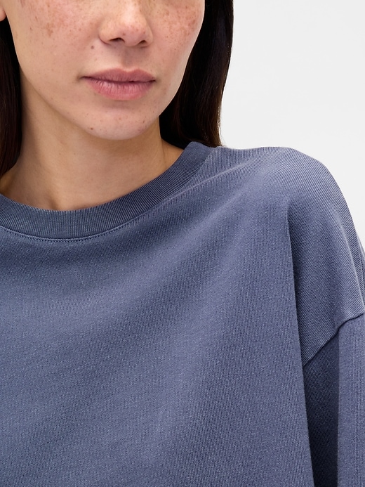 Image number 4 showing, Heavyweight Crop Sweatshirt