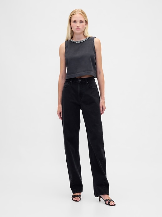 Image number 2 showing, Jewel-Neck Shell Tank Top