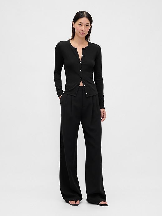 Image number 2 showing, Modern Jewel Button Cardigan