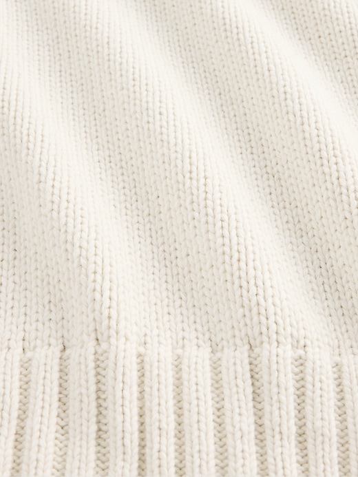 Image number 4 showing, Relaxed Saddle-Sleeve Crewneck Sweater