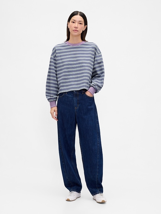 Image number 2 showing, Heavyweight Crop Sweatshirt