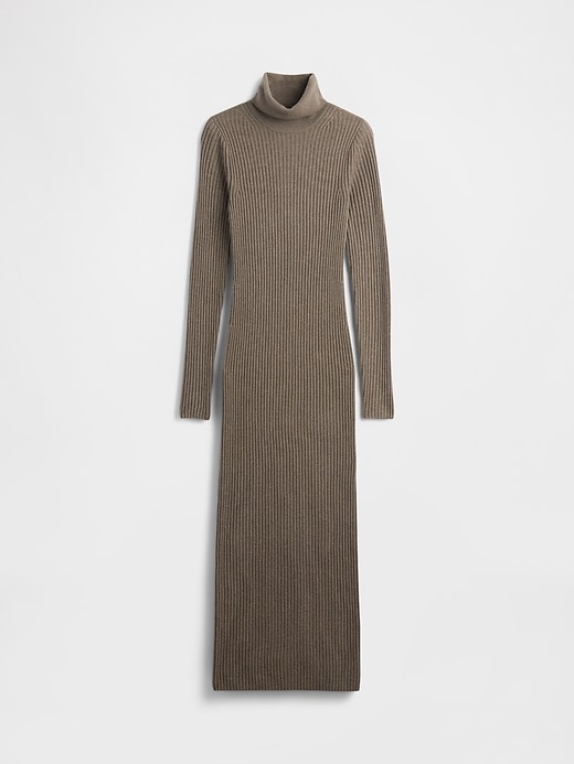 Image number 5 showing, CashSoft Turtleneck Maxi Sweater Dress