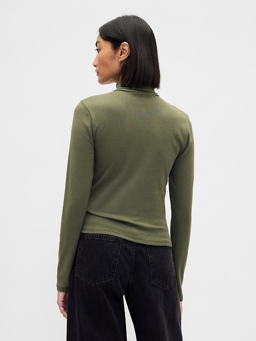 Image number 3 showing, Modern Rib Turtleneck