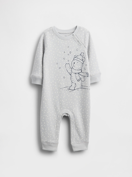 Image number 1 showing, Baby VintageSoft Brannan Bear One-Piece