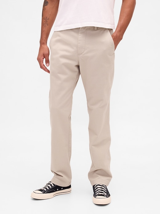 Image number 2 showing, Heavyweight Twill Relaxed Straight Khakis