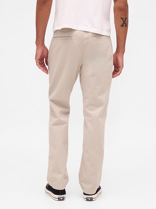 Image number 4 showing, Heavyweight Twill Relaxed Straight Khakis