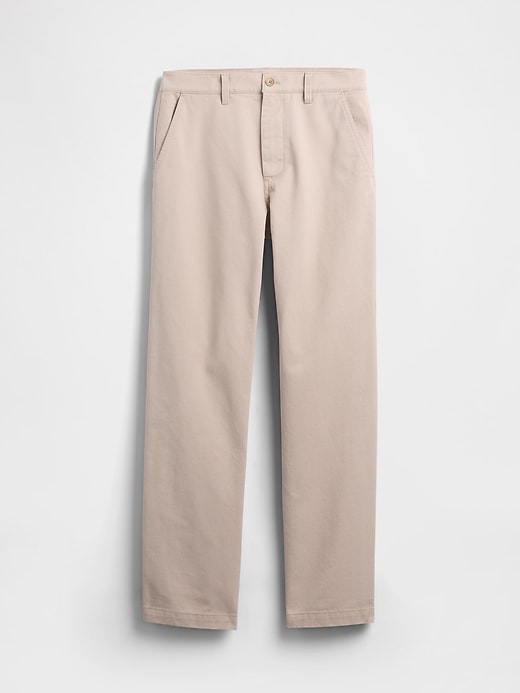 Image number 6 showing, Heavyweight Twill Relaxed Straight Khakis