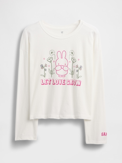 Image number 1 showing, Kids Miffy Oversized Graphic T-Shirt