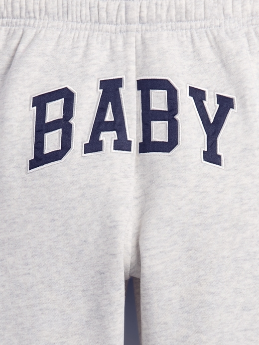 Image number 5 showing, Gap × Sandy Liang Baby & Toddler VintageSoft Logo Joggers