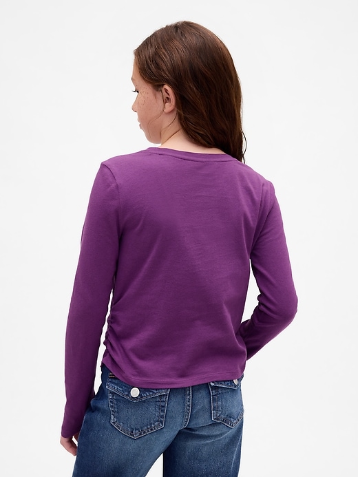 Image number 3 showing, Kids Ruched Side T-Shirt