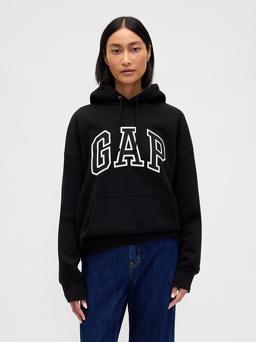 Image number 5 showing, Extra Heavyweight French Terry Oversized Logo Hoodie