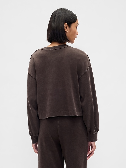 Image number 3 showing, Heavyweight Crop Sweatshirt