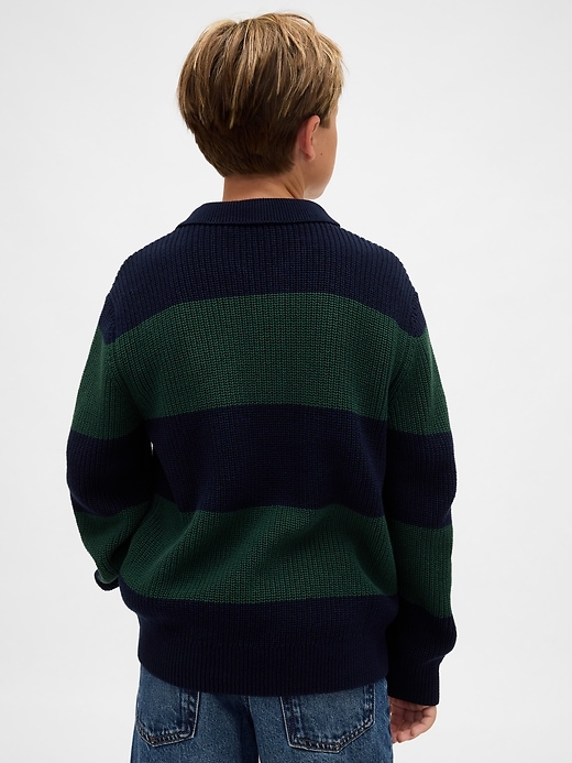 Image number 3 showing, Kids Polo Sweater